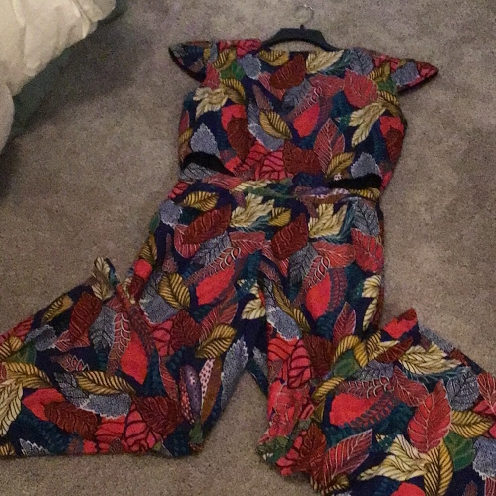 Women’s Hand‎ Made Maxi Jumpsuit/Romper size 14 - Picture 3 of 8